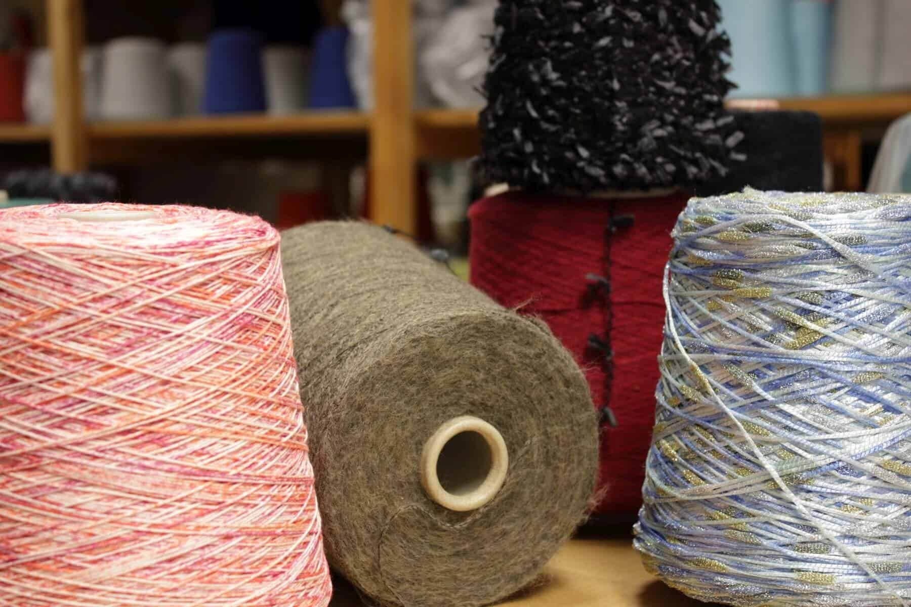 Konengarn - machine knitting yarn on paper cone